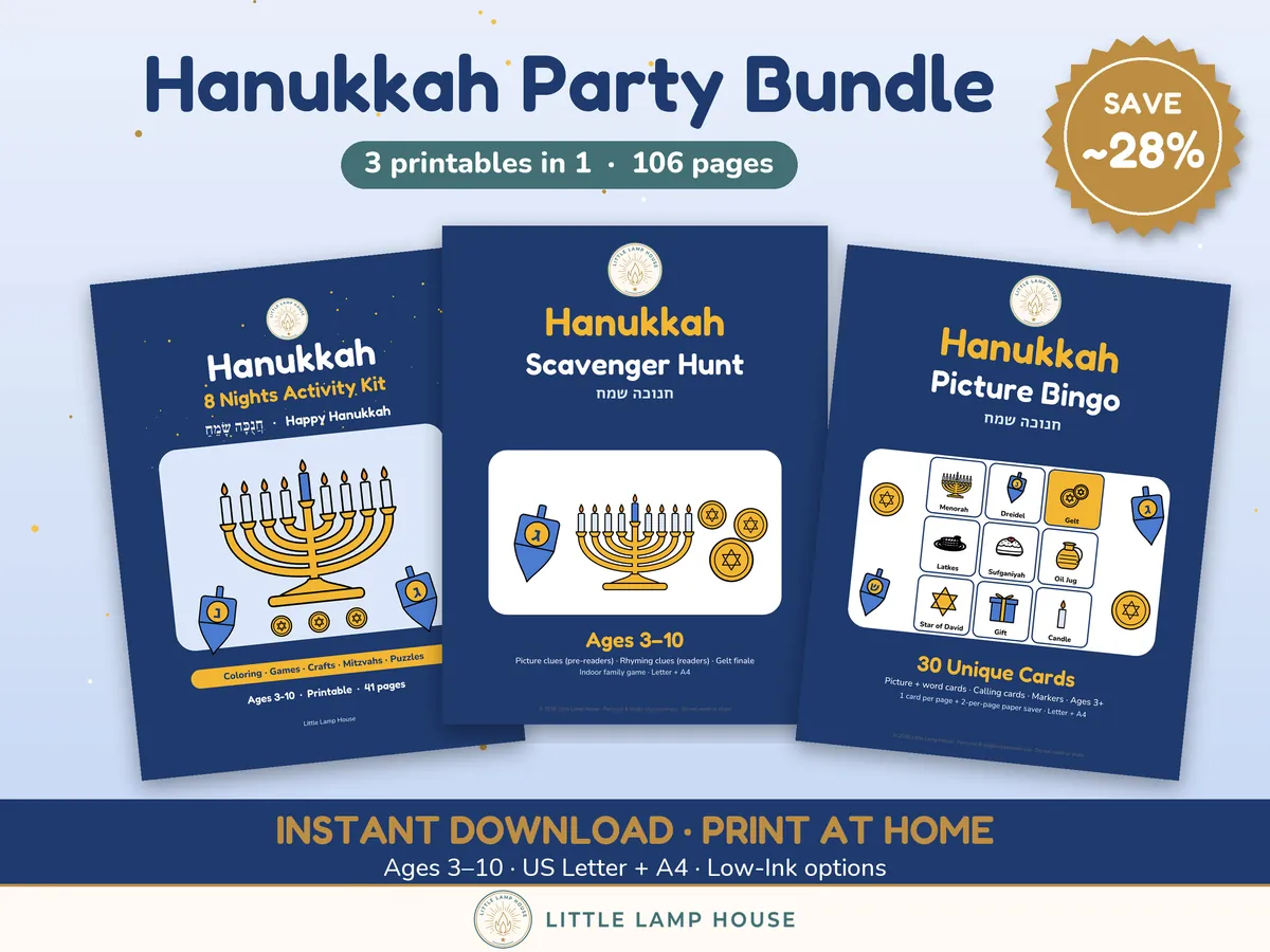Hanukkah Party Bundle: cover
